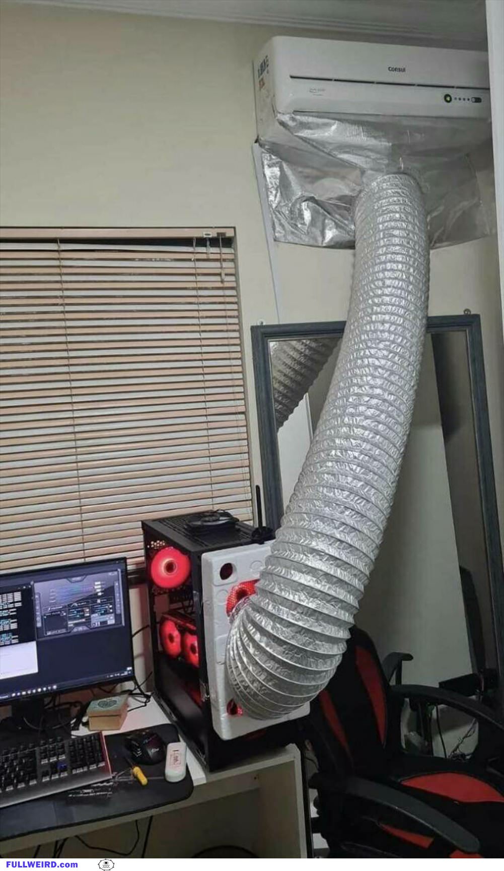 Interesting Way To Keep Cool