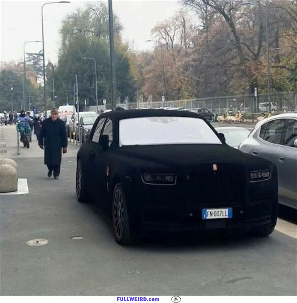 This Mega Blacked Out Car