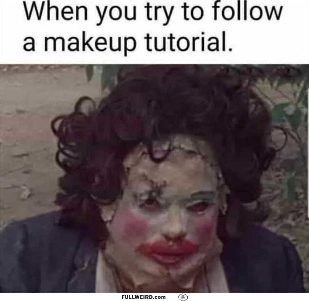 Try To Follow A Makeup Tutorial