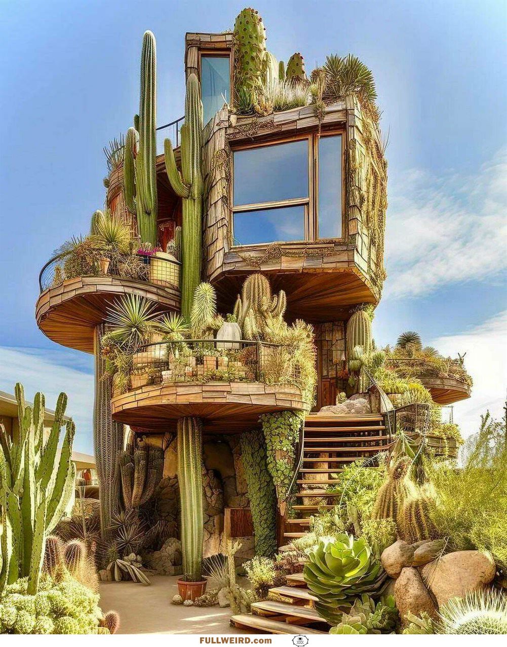 Cool Cactus House
