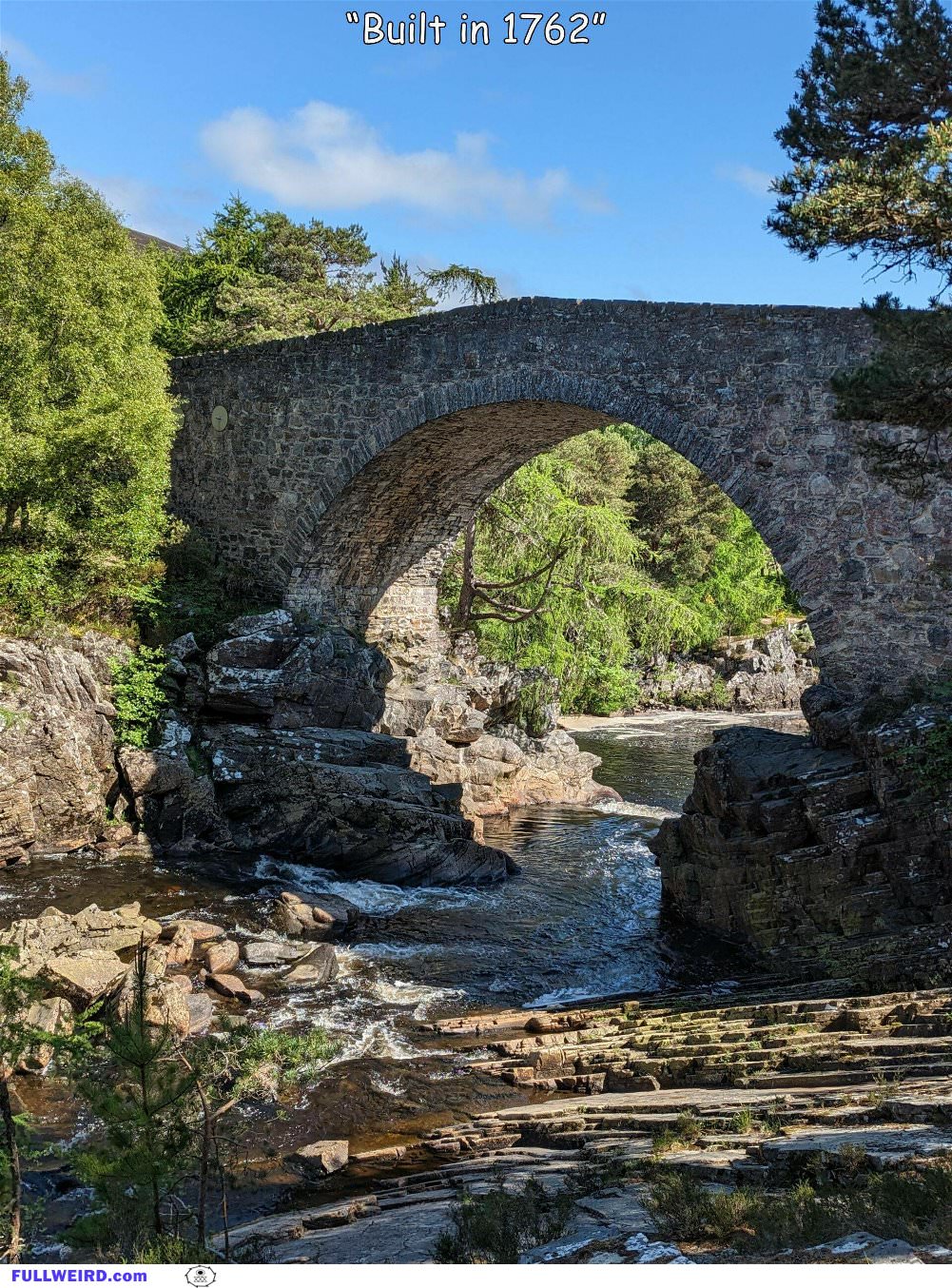 That Is An Old Bridge